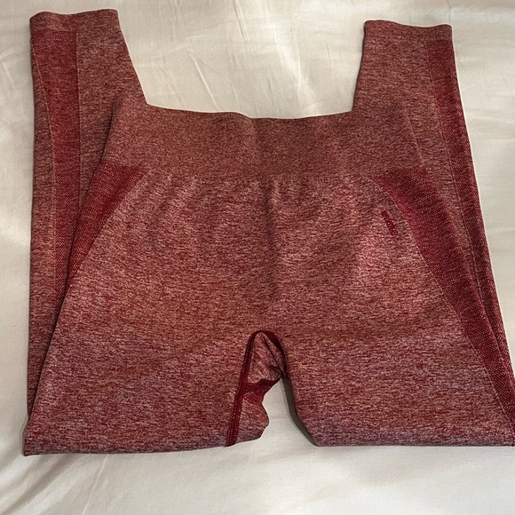 Gymshark Flex High Waisted Leggings - Pink Marl - Picture 6 of 7